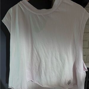 Women's Pink Sleeveless Top